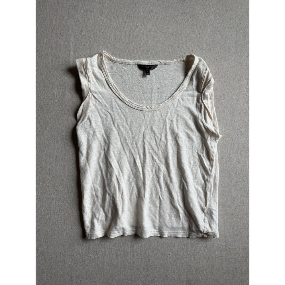 Banana Republic 100% Linen Tank Top Women's Small